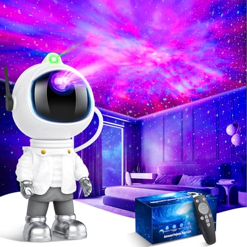 sternenhimmel projektor, astronaut galaxy projector - led sternenlicht lampe für kinder und erwachsene