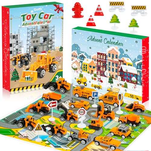 adventskalender kinder 2024 auto spielzeug für jungen und mädchen ab 3 jahren