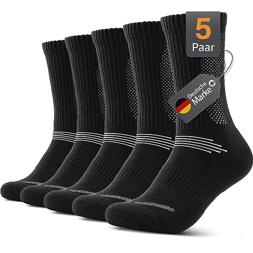 socken herren 43-46, damen 39-42, atmungsaktive wandersocken, gepolsterte sportsocken