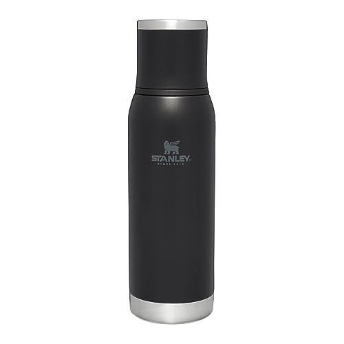 stanley thermosflasche 1.0l schwarz adventure to-go isolierflasche