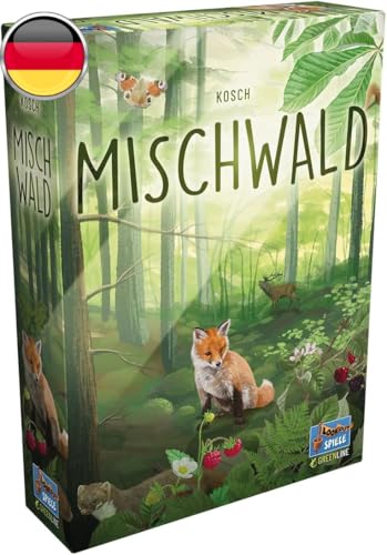 mischwald kartenspiel von lookout spiele, deutscher spielepreis 2024, bgg 7.7