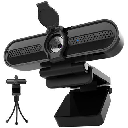 Produktbild: VIZOLINK W4DS Webcam 2K mit dual mikrofon für 7,99 Euro, statt 16 Euro