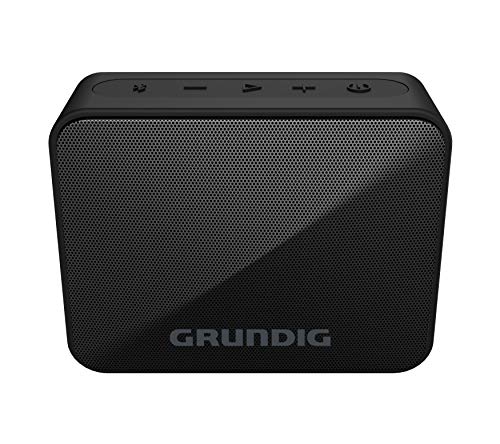 bluetooth lautsprecher grundig solo+ black, 30 m reichweite, ipx5 spritzwassergeschützt