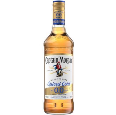 700ml captain morgan spiced gold alkoholfrei, 0.0%, nur 9 statt 12