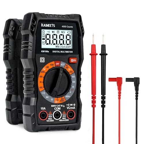 Produktbild: multimeter 4000 zählungen kaiweets km100s - digitales messgerät