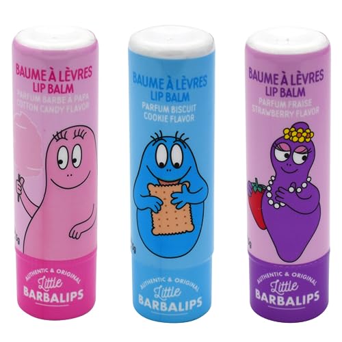 barbapapa lipgloss set kinder 3er 5g vegan dermatologisch getestet lippenbalsam