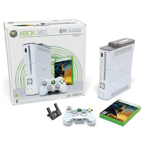 xbox 360 klemmbausteinset konsole zum selbstbau, halo 3