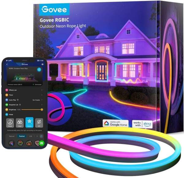 govee outdoor neon led strip 10m - 114,99 (statt 200)