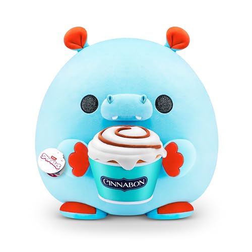 snackles super sized 14 zoll cinnabon plüsch kissen von zuru, muttertagsgeschenk