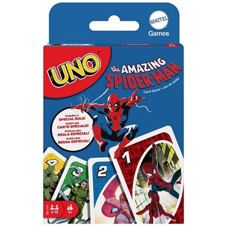 uno mattel games the amazing spider-man für 7,49 euro statt 13 euro