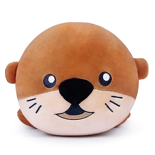 snowolf plüsch kissen meerestiere otter 30cm weiches spielzeug geschenk für kinder