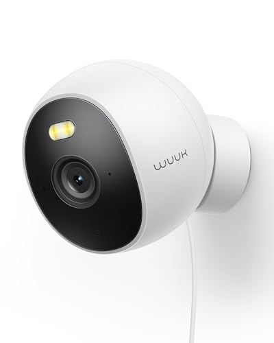 wuuk 4mp wlan überwachungskamera mit ansicht bei nacht und lokale gesichtserkennung