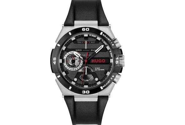 hugo multi zifferblatt quarz uhr für 128,85 euro statt 176 euro