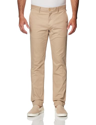 chino hose slim fit beige 30W/32L tommy hilfiger herren bleecker essential twill