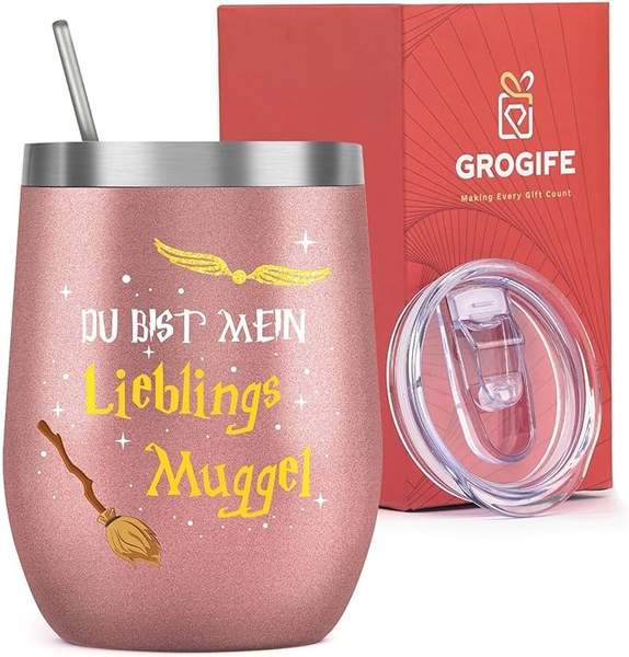 grogife harry potter geschenke für frauen, adventskalender, kaffee mug 350ml