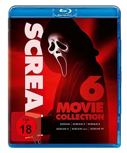 scream 1-6 film collection blu-ray amazon prime für 31,97