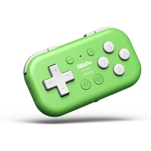 Produktbild: 8bitdo Micro Bluetooth Gamepad grün, kompatibel mit Nintendo Switch
