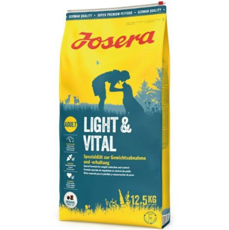 josera light & vital hundetrockenfutter 12,5kg für gesunde hunde ab 29