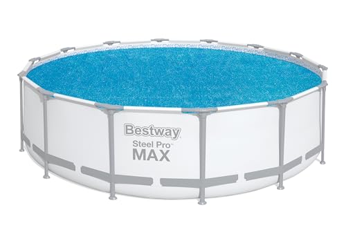 Produktbild: bestway solarabdeckplane rund blau  417 cm für pool