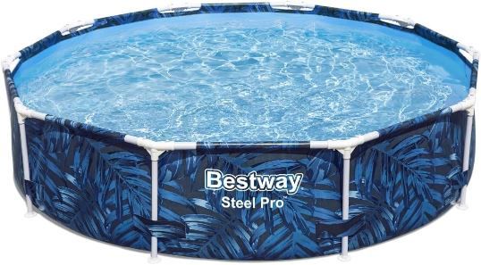 bestway steel pro frame pool 305 x 66 cm ohne pumpe für 35,86 euro