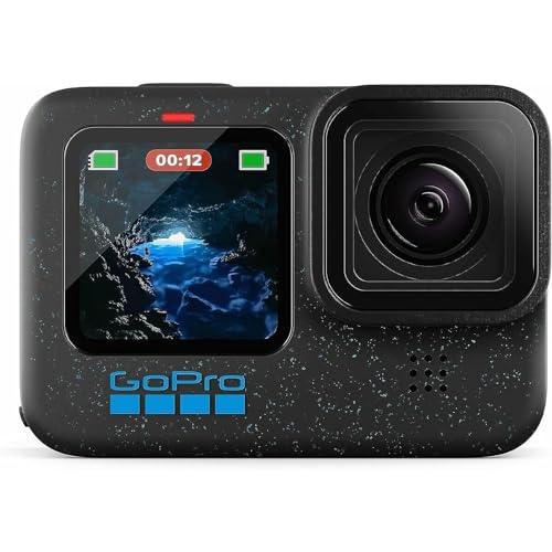 gopro hero12 black action-kamera 5,3k60 ultra hd 27 mp bilder live-streaming