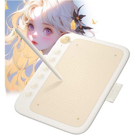 Produktbild: ugee q6 grafik tablet mit stift und ladekabel, 9,99 euro statt 20 euro