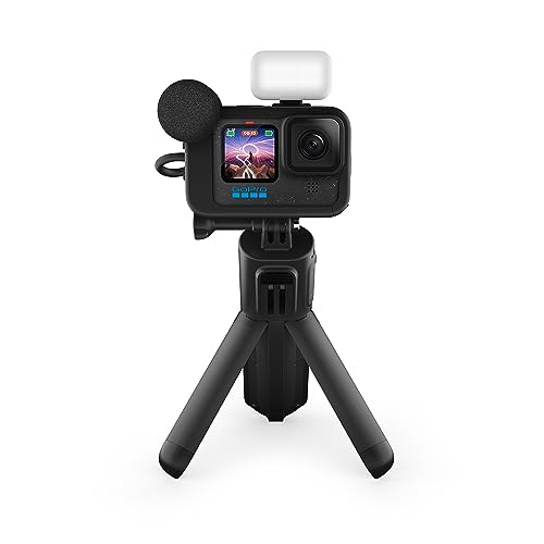 gopro hero12 black mit creator edition, akku, tragetasche, 1080p