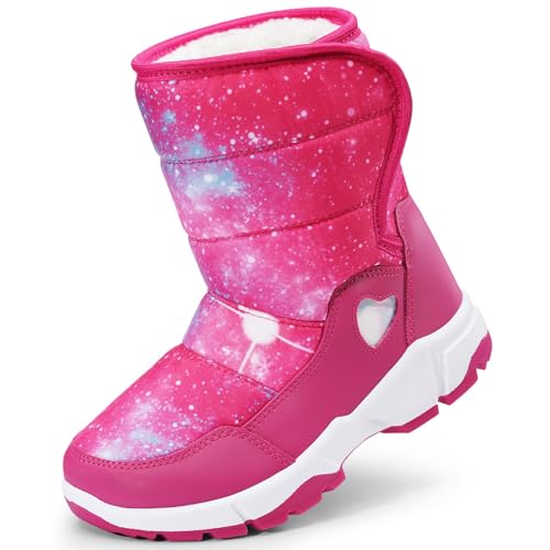 harvest land mädchen schneestiefel gefüttert warm winterstiefel outdoor 26 fuchsie