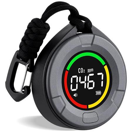 inkbirdplus tragbarer co2 melder mit lcd display für 34,99 euro