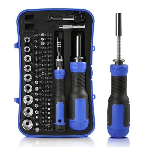 Produktbild: 77Pcs schraubendreher bit set mit magnetisierer für pc, laptop, xbox, heimeinsatz