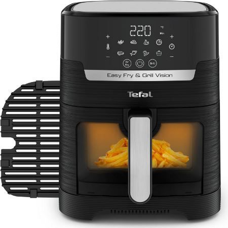 tefal ey5068 heißluftfritteuse easy fry & grill vision 4,2l für 89,99