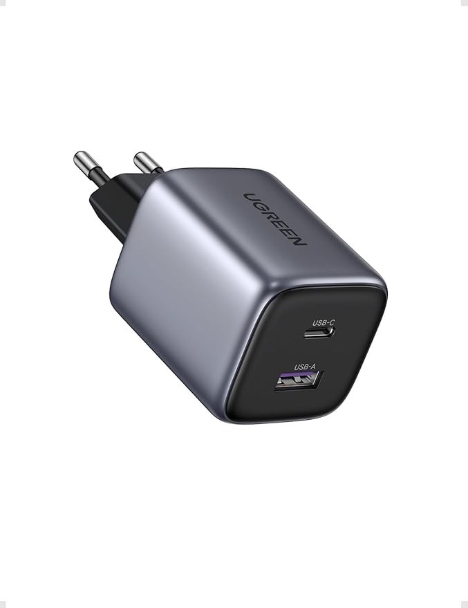 UGREEN Nexode 35W USB C Ladegerät 2-Port GaN II kompatibel mit iPhone 17 Pro Max