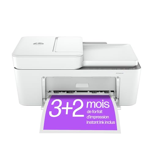 hp deskjet 4220e drucker multifunktion, kopierer, scanner, wlan, ink, weiß