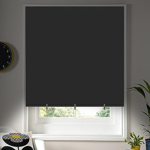 Produktbild: aiscool tragbares verdunklungsrollo 100% lichtundurchlässig 180x90 cm temporäre blackout shades