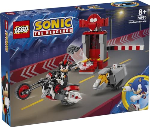 lego sonic the hedgehog shadow the hedgehog flucht set 76995