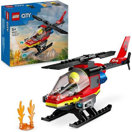 lego 60411 city feuerwehrhubschrauber set, jetzt 6,79 (statt 12)