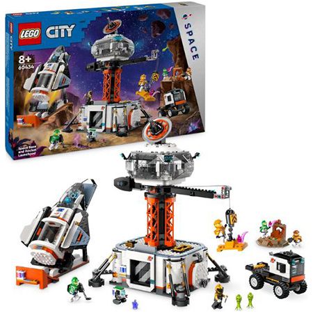 legos 60434 city raumbasis mit startrampe für 84,90 euro statt 97 euro