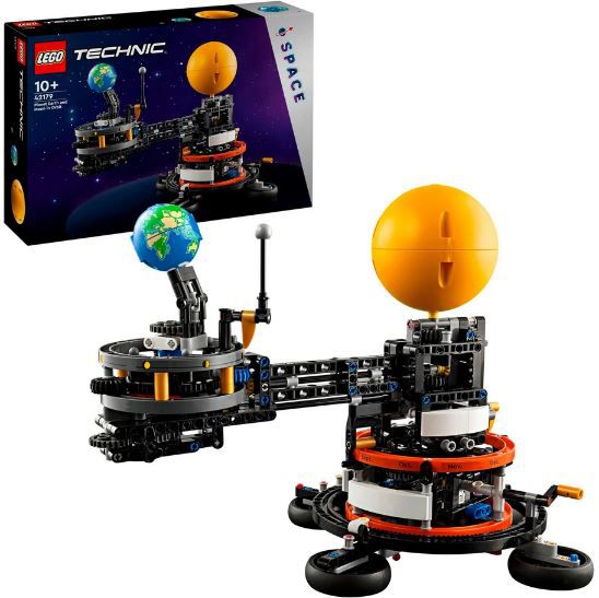 lego technic 42179 sonne erde mond modell für 48,40 euro statt 56 euro