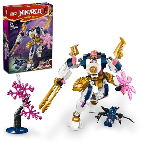 lego ninjago soras technikmech 71807 mit beweglichen elementen und figuren