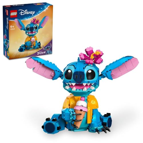 lego disney stitch spielset mit figur und eiswaffel, geschenk für kinder 43249