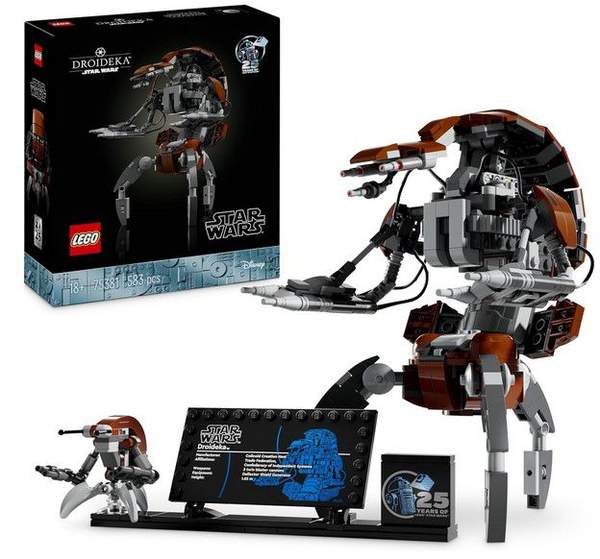 lego 75381 star wars droideka bausatz, günstig für 39,99 (statt 48)