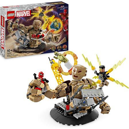 Produktbild: lego 76280 spider-man vs sandman showdown für 25,49 euro statt 29 euro