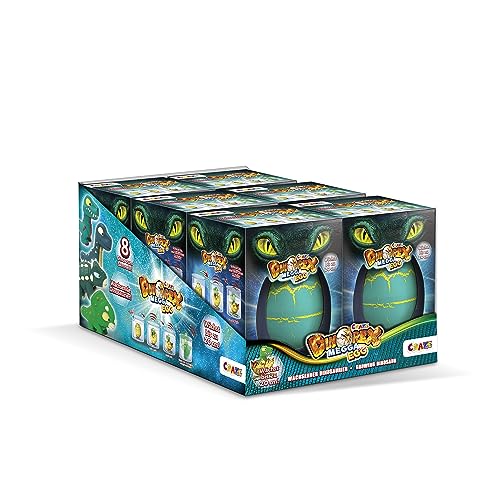 dinosaurier eier im wasser schlüpfen - MEGGA EGG 6er bundle dinos