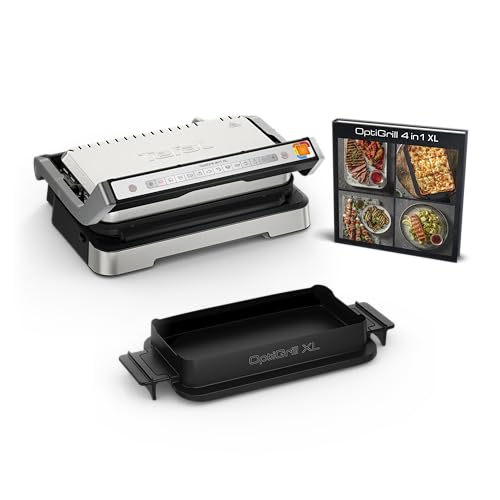 tefal optigrill xl 4in1 elektrogrill und backofen gc784d10