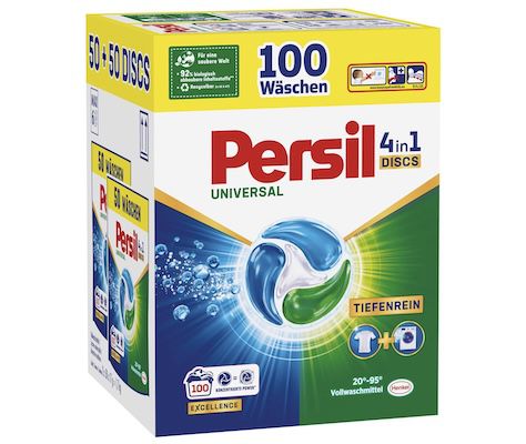 persil universal 4in1 discs 100 waschgänge für 20,72 statt 29