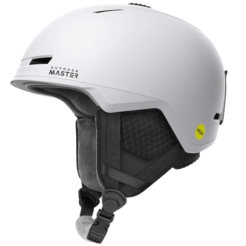 outdoormaster mips skihelm snowboardhelm für herren und damen mit ventilation