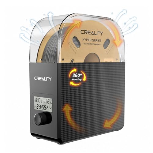 creality filament trockner 3d drucker 360 heizung staubdicht feuchtigkeitsdicht 1.75mm 2.85mm