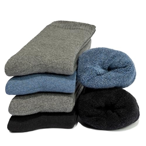 herren wintersocken 6er pack blau mix 43-46 occulto modell bille