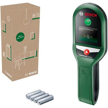 Bosch UniversalDetect ortungsgerät mit leitungsfinder und balkenfinder 66,99