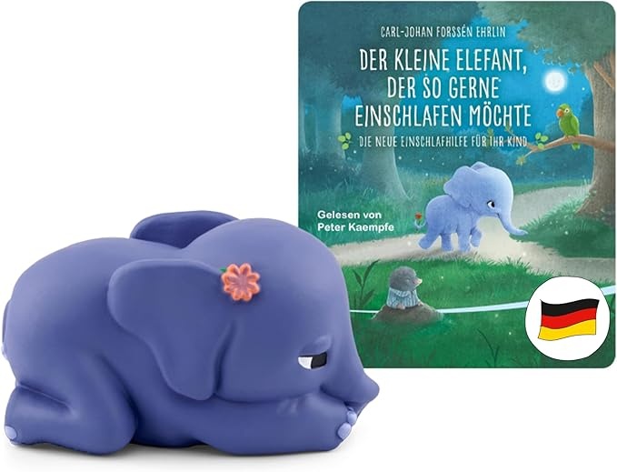 tonies hörfigur der kleine elefant der gerne einschlafen möchte  hörbuch für toniebox